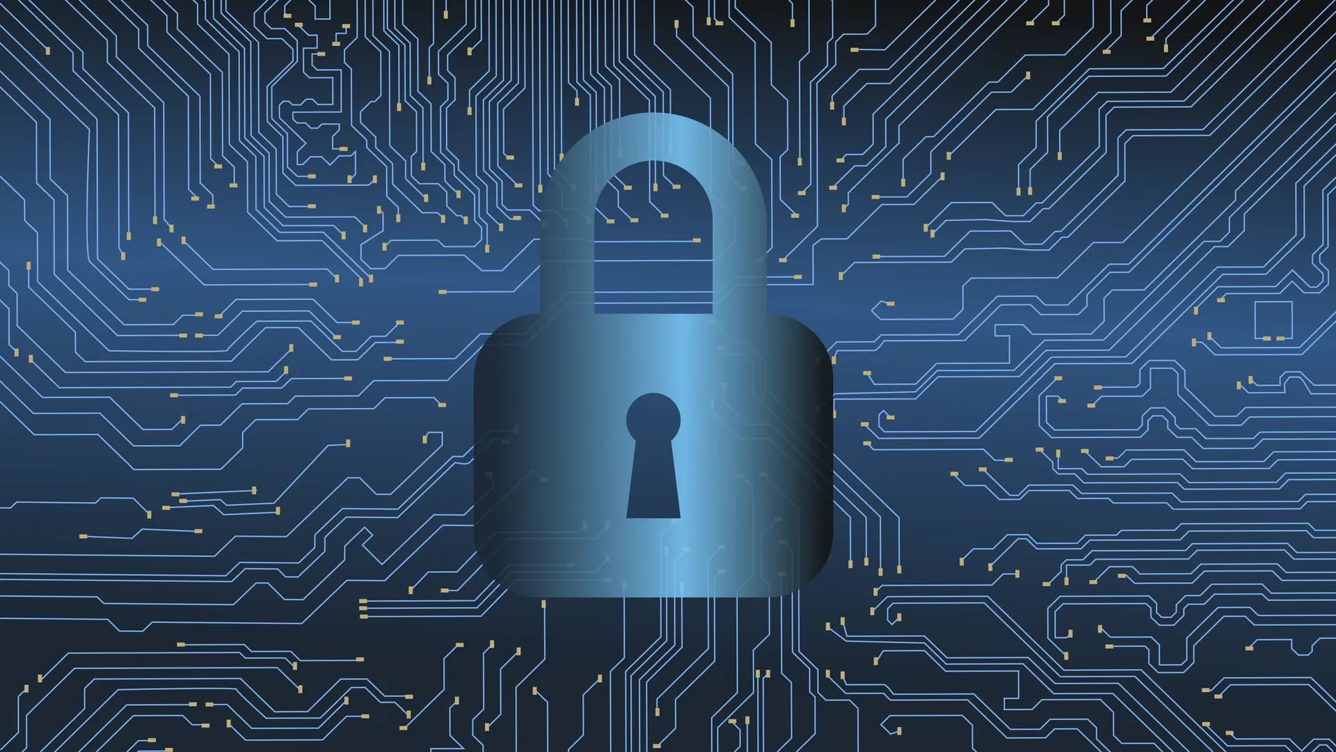Cybersecurity and email privacy illustration for a guide on using a temp mail disposable email to sign up for Facebook